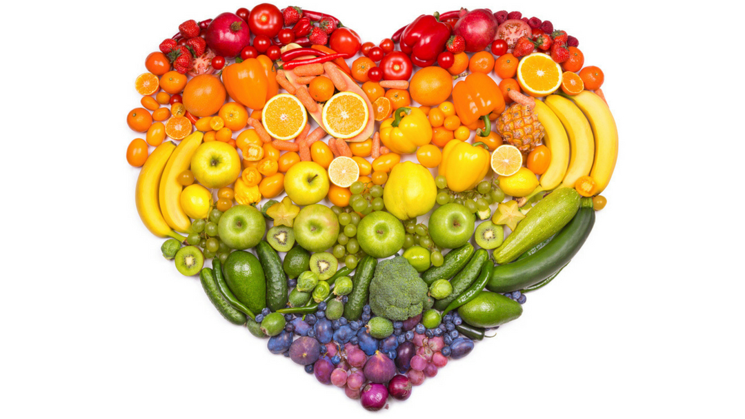 Vegetable and Fruit Heart